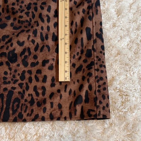 🔥 HOT DEAL 🔥 Dear John Brown Leopard Trench Coat - Picture 9 of 9